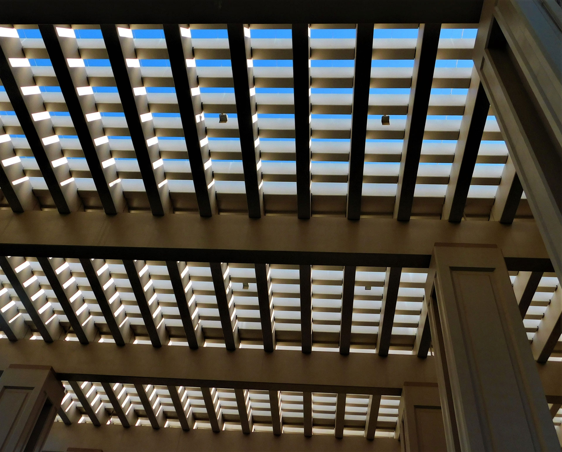 Close up photo of patio cover
