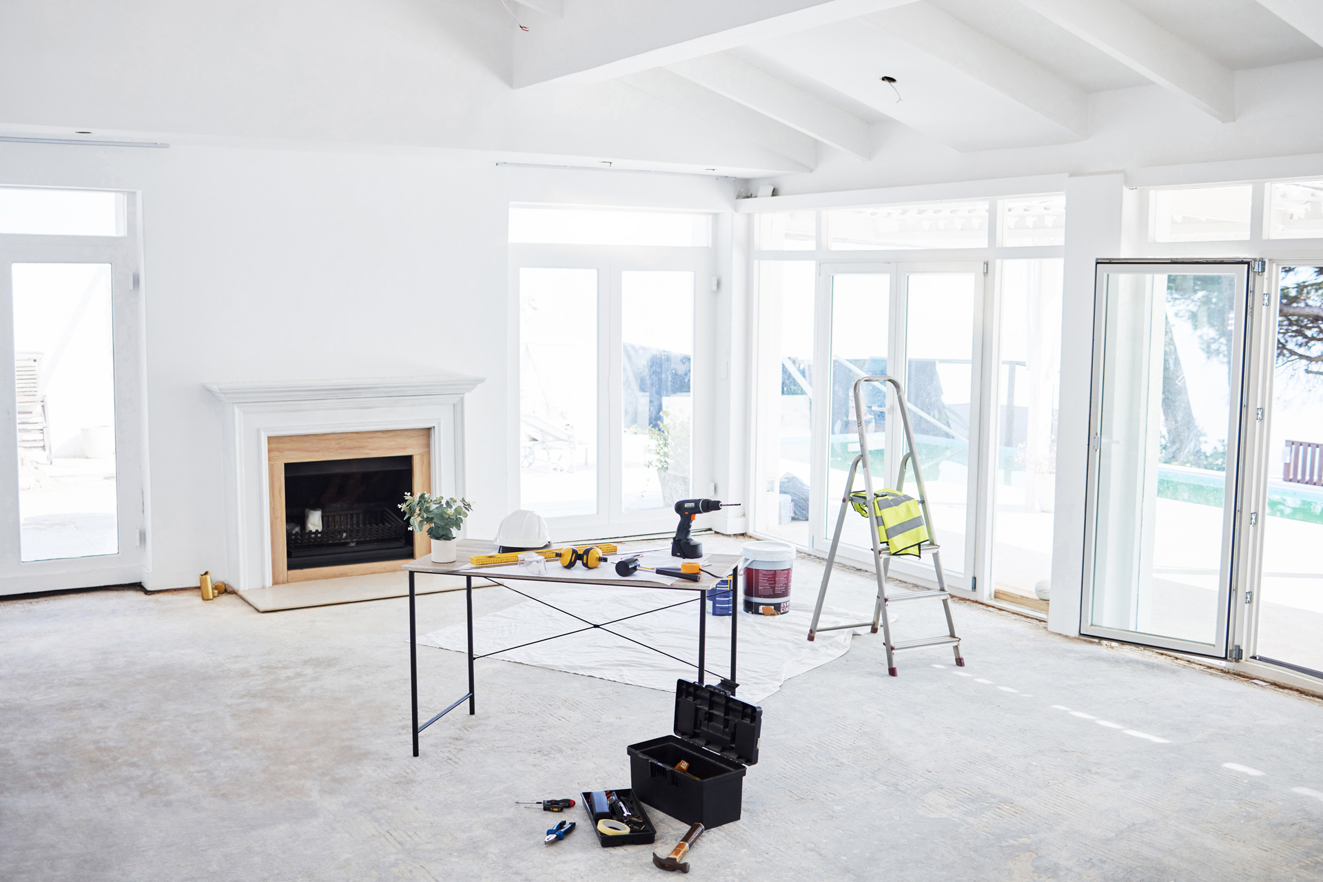 Home remodeling.